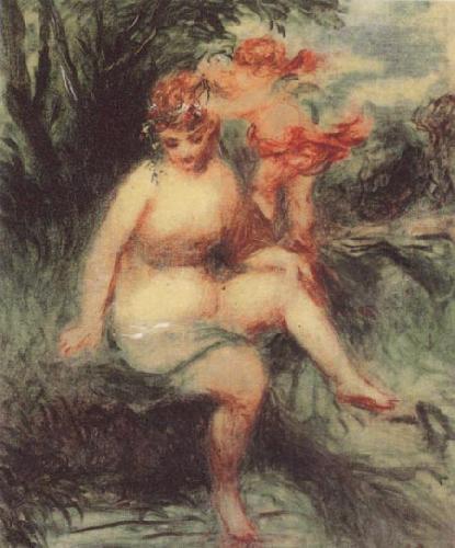 Pierre Renoir Venus and Cupid (Allegory) china oil painting image